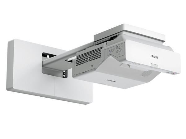 Proyector Epson V11HA80021 3LCD, 1280x800 WXGA, 4100 Lúmenes ANSI, Inalámbrico, Con Bocinas. Color Blanco.