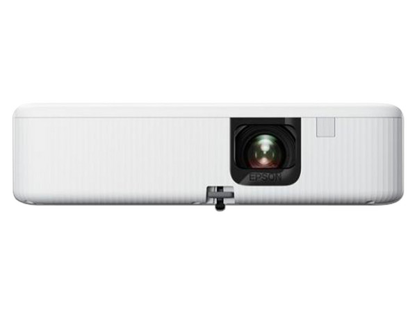 Proyector Portátil Epson EpiqVision FH02: 
Resolución Full HD 1920 x 1080, 
Contraste 350:1 y 3000 Lúmenes, 
Color Blanco.