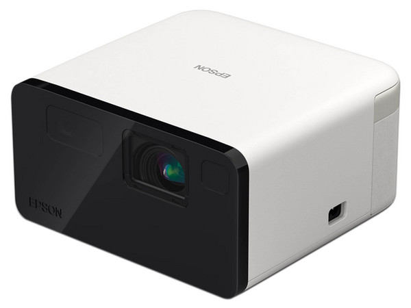Mini Proyector Epson EpiqVision EF21W 3LCD, Resolución de 1920 x 1080, Google TV y 3,400 ANSI-Lumens, Color Blanco.