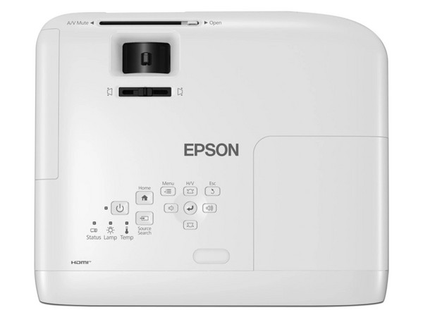 Proyector Epson PowerLite E24 3LCD, 
Resolución XGA (1024 x 768), 
3600 Lúmenes, 
Contraste 15,000:1.