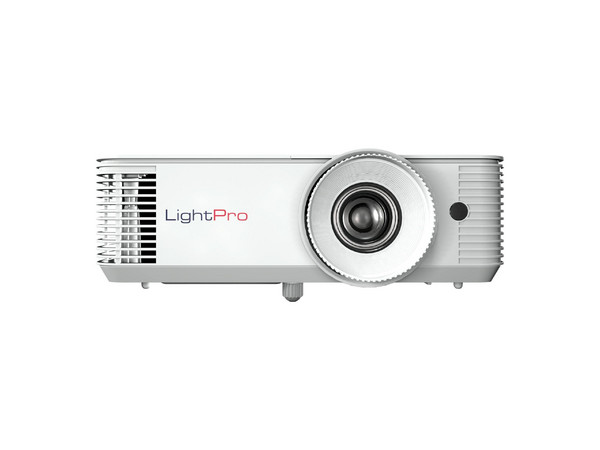 Proyector InFocus Genesis IV IN0024SL, 
Resolución de 1024 x 768, 
Contraste 30000:1 y 4000 ANSI-Lumens, 
Color Blanco.