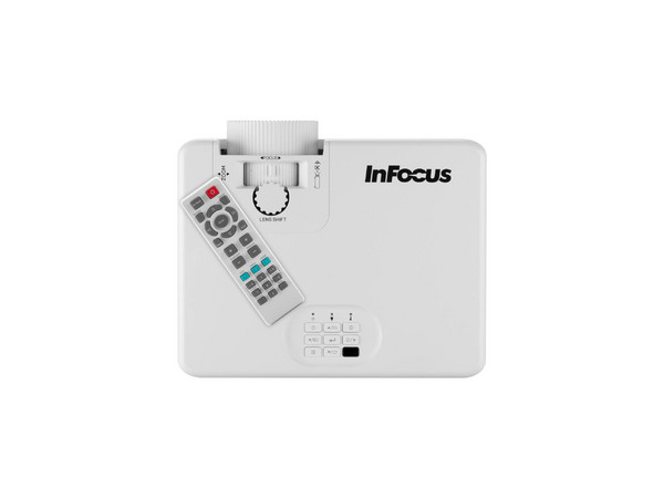 Proyector Láser DLP InFocus P127 Nemesis II IN1028SL,
Resolución FHD (1920 x 1080),
5000 Lúmenes,
Contraste 400000:1.
Color Blanco.