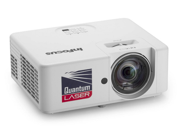 Proyector InFocus IN1028ST,
 Resolución WXGA (1280 x 800), 
Fuente Láser,
4000 Lúmenes. 
Color Blanco.