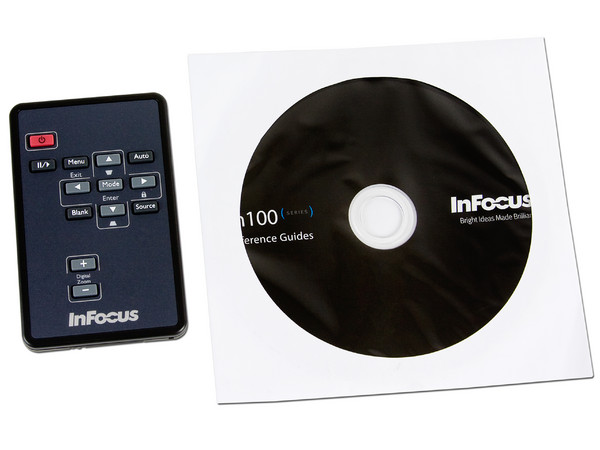 Proyector InFocus IN104, Resolución de 1024 x 768 y 2500 Lúmenes.
