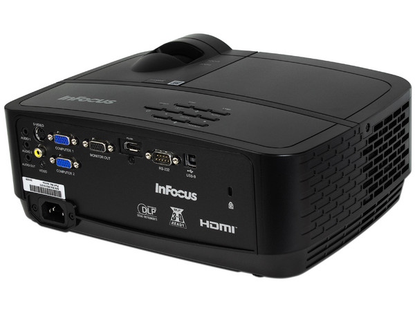 Proyector InFocus IN112x, resolución de 800 x 600, 3200 ANSI-Lumens, 3D ready.
