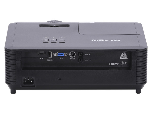 Proyector InFocus IN114AA, resolución de 1024 x 768, Contraste 30,000:1 y 3,800 ANSI-Lumens.