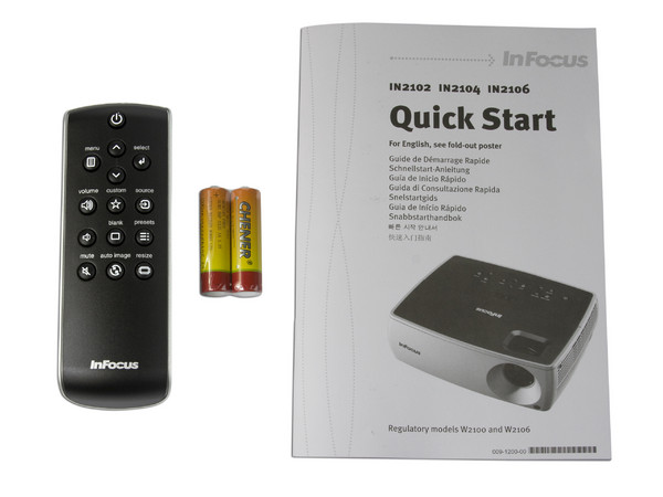 Proyector InFocus Work Big IN2102EP de 2500 Lúmenes