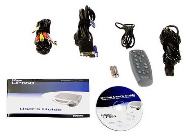 Proyector In Focus LP650 de 2500 Lumens