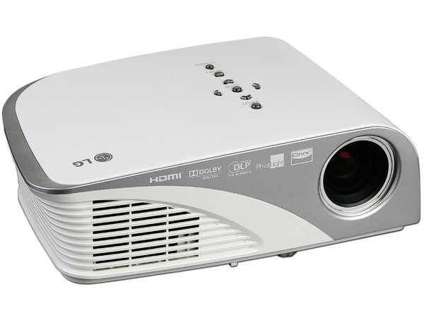 Proyector de Bolsillo LG LED HS201 Resolución de 800 x 600 y 200 ANSI-Lumens.
