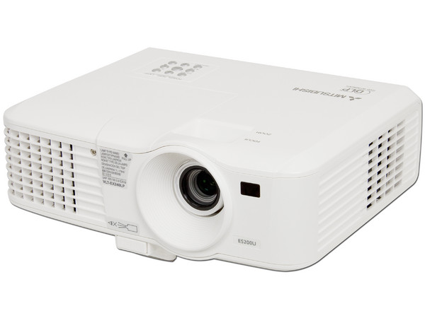 Proyector Mitsubishi ES200U, Resolución de 800 x 600 y 2500 ANSI Lumens.