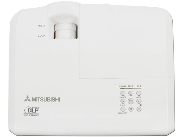 Proyector Mitsubishi ES200U, Resolución de 800 x 600 y 2500 ANSI Lumens.