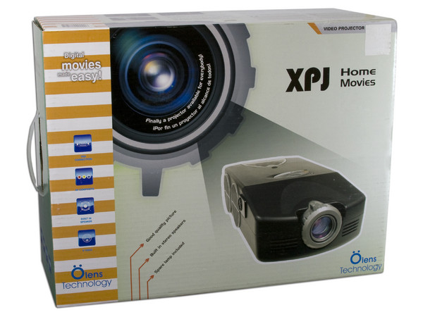 Proyector XPJ Home Movies Resolución de 640x480 (VGA)