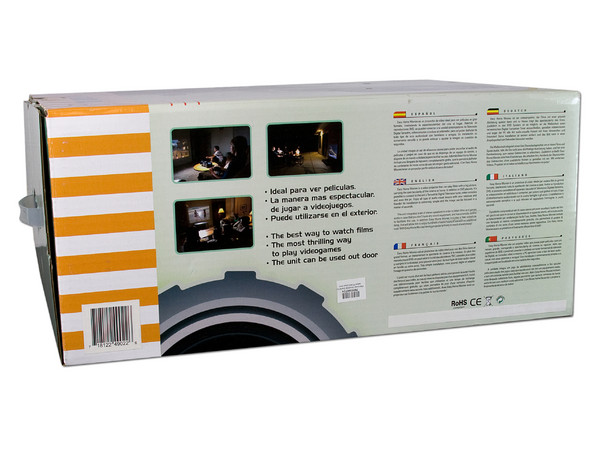 Proyector XPJ Home Movies Resolución de 640x480 (VGA)