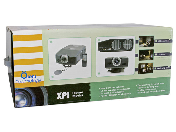 Proyector XPJ Home Movies Resolución de 640x480 (VGA)