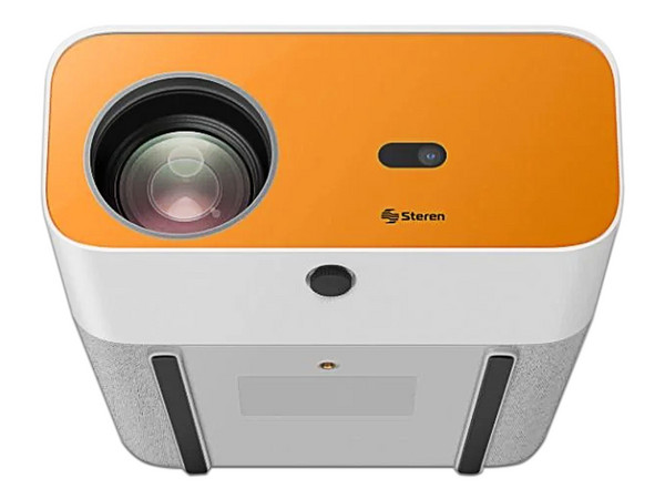 Proyector Multimedia Steren, 
Full HD 1920 x 1080p, 
Brillo de 300 lm, Contraste 1000:1, 
Wi-Fi, Bluetooth.