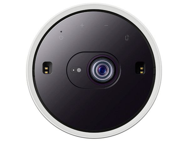 Proyector Samsung The Freestyle, Resolución FHD (1920 x 1080), Contraste 100,000:1 y 550 ANSI-Lumens. Color Blanco. (Caja abierta)
