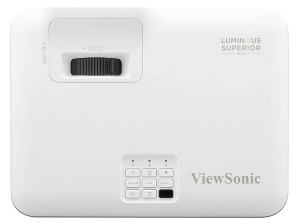 Proyector ViewSonic LSD400HD-ST: 
Resolución Full HD (1920 x 1080), 
4000 lúmenes ANSI, 
HDMI, USB. 
Color Blanco.