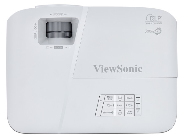 Proyector LED ViewSonic PA503W, 
Resolución de 1280 x 800, 
Contraste dinámico 22,000:1 y 3,600 ANSI-Lumens.