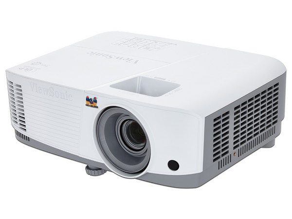 Proyector, ViewSonic, Modelo PA504W, Tecnología DLP, WXGA 1280x800, 4000 Lúmenes, Entradas VGA, HDMI x2, USB-A, RJ45, Tiro Normal, Bocina Interna.