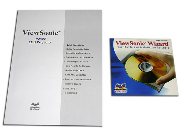Proyector ViewSonic PJ400, Resolución de 800x600 y 1,600 lúmenes.