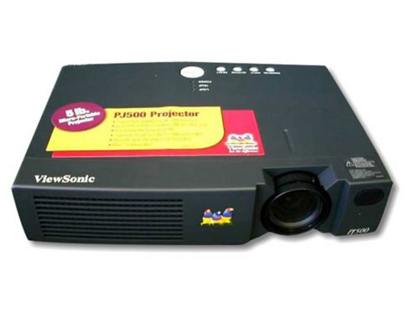 Proyector ViewSonic PJ500, NEGRO, 1200 LUMENES, SVGA, 2.4 KG.
