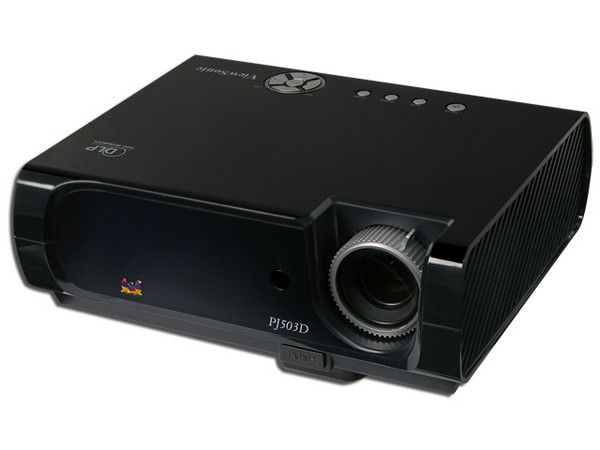 Proyector ViewSonic PJ503D, Resolución de 800x600 y 1.500 lúmenes.