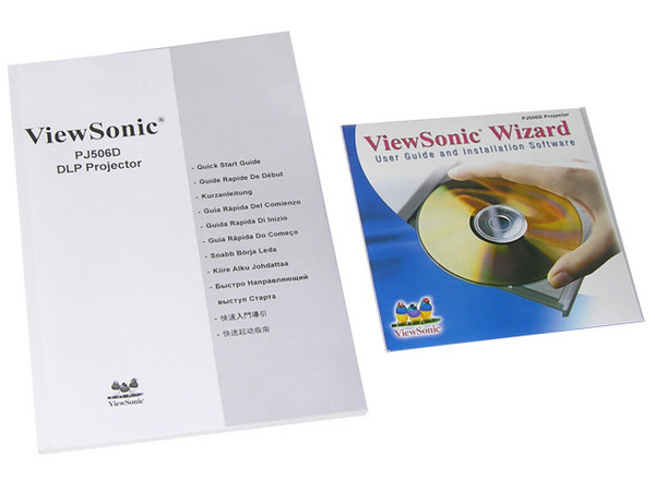 Proyector ViewSonic PJ506D, Resolución de 800x600 y 2,000 lúmenes.