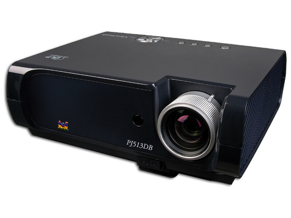 Proyector ViewSonic PJ513D, Resolución de 800x600 con 2,200 lúmenes.