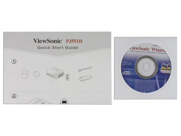 Proyector ViewSonic PJ551D, Resolución de 1024X768 con 2,300 lúmenes.
