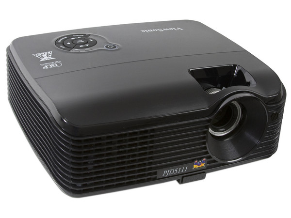Proyector ViewSonic PJD5111, Resolución de 800×600 nativo, 1280x1024 SXGA con 2,500 lúmenes.