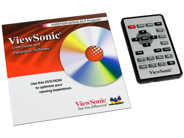Proyector ViewSonic PJD5152, Resolución de 800×600 nativo con 2,600 lúmenes.