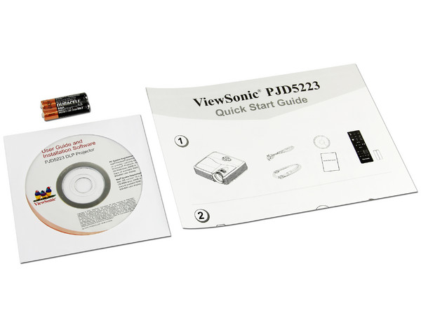Proyector Viewsonic PJD5223, Resolución de 1024 x 768, 2700 lúmenes. 120Hz y 3D ready.