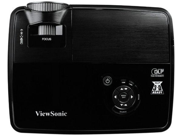 Proyector Viewsonic PJD6211P, Resolución de 1024 x 768, 2500 lúmenes. 120Hz y 3D ready