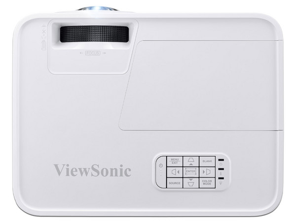 Proyector ViewSonic PS600W, resolución de 1280 x 800, Contraste 22,000:1 y 3,500 ANSI-Lumens.