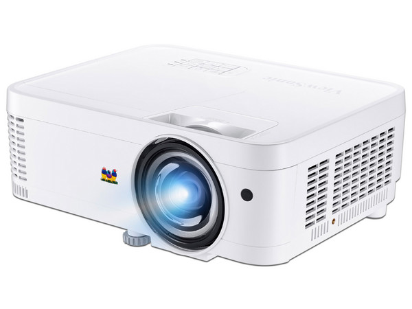 Proyector ViewSonic PS600W, resolución de 1280 x 800, Contraste 22,000:1 y 3,500 ANSI-Lumens.