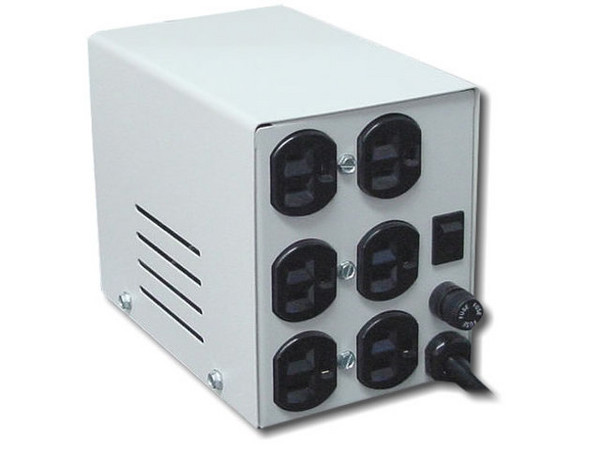 Regulador de voltaje de 2.0KVA con proteccion de fax/modem.