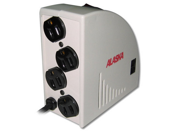 Regulador de Voltaje Alaska de 1KVA, Color Beige