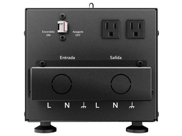 Regulador Industrial de Voltaje Complet X-Power ERV-10-005, 2500VA (2500W), 2 Contactos NEMA 5-15R. Color Negro.