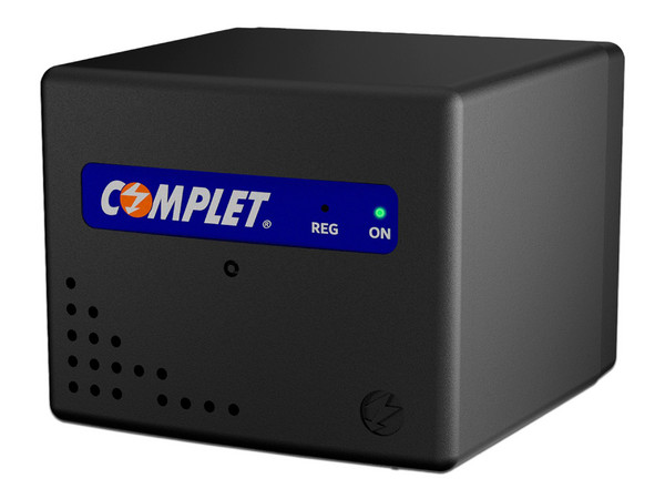Regulador de Voltaje Complet ERV-6-011, 1300VA/650W, 8 Toma Corrientes, Color Negro.
