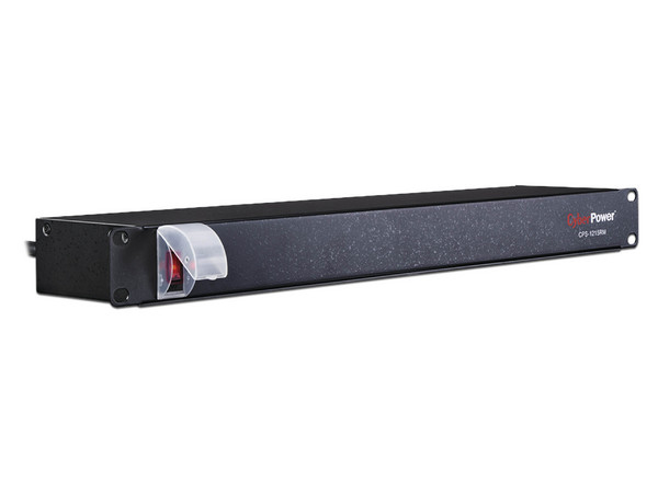 PDU CyberPower CPS-1215RM, básico para distribución de energía, 10 contactos NEMA 5-15R, 1UR, 15A, 120 VCA.