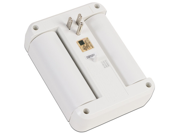 Regulador CYBERPOWER GP400U4AWH 125V con 4 contactos NEMA 5-15R, 4 Contactos USB, Color Blanco.