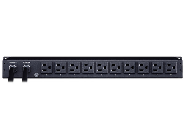 PDU Cyberpower PDU24001, 10 Piertos Nema 5-15R, Color Negro.
