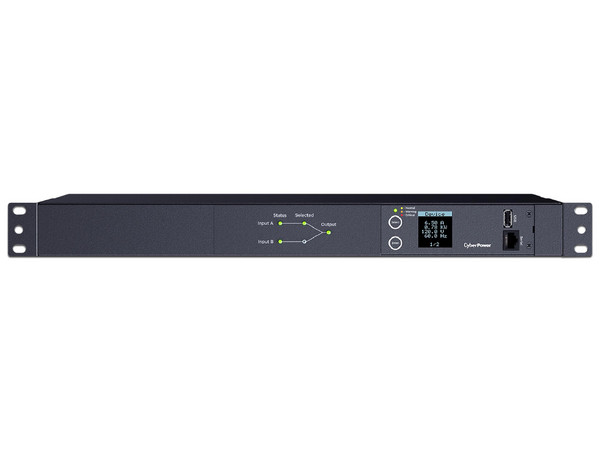 PDU Cyberpower PDU24001, 10 Piertos Nema 5-15R, Color Negro.