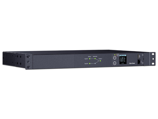 PDU Cyberpower PDU24001, 10 Piertos Nema 5-15R, Color Negro.