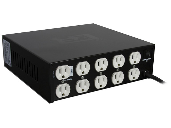 Regulador de Voltaje GR para Computadoras, consolas de Videojuegos y TVs, 10 contactos, 1200VA Reales