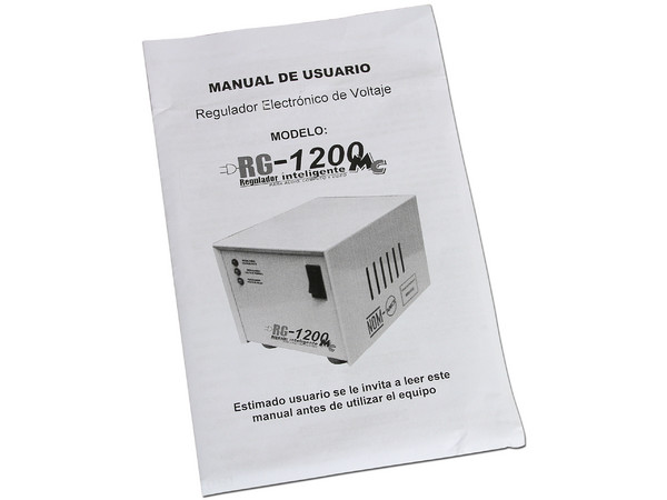 Regulador de Voltaje GR, 4 Contactos, 1200VA.