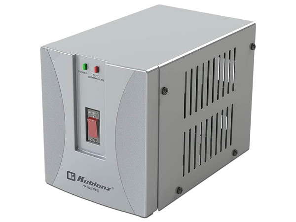 Regulador Koblenz RI-20 C para Refrigeración de hasta 28 pies, 1900 VA / 1400 W con 1 conexión Nema 5-15R.