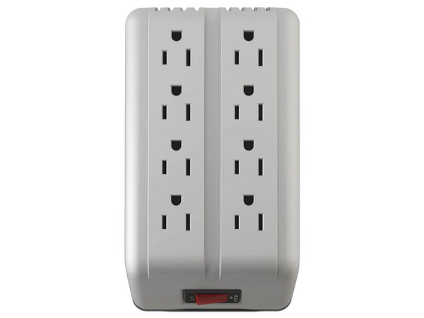 Regulador Koblenz BP-1400-I de 1400VA / 800W con 8 Contactos, Color Gris.