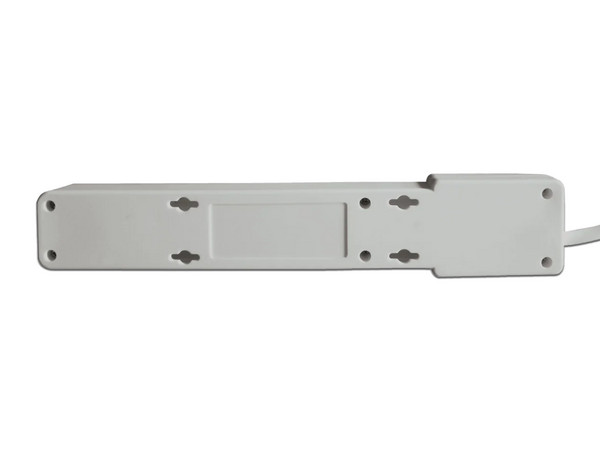 Multicontacto con Supresor de picos Koblenz SS-550 USB de 550 Joules con 5 contactos Nema 5-15R.