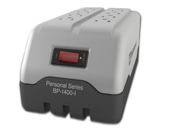 Regulador Koblenz BP1400I de 1400VA / 800W con 8 contactos.
